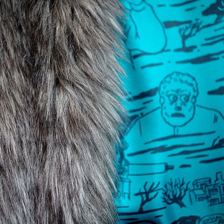 THE WOLF MAN TYPE MA-1 JACKET
