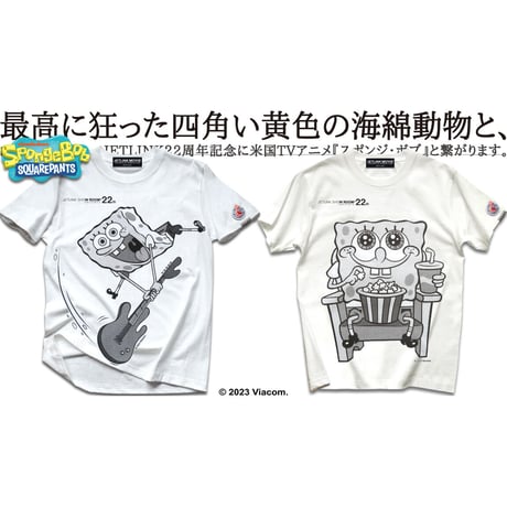 JETLINK22周年記念版『スポンジ・ボブ』SpongeBob THE MUSIC T-SHIRTS