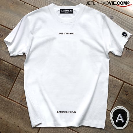 不朽の戦争映画をテーマに...THIS IS THE END T-SHIRTS/WHITE