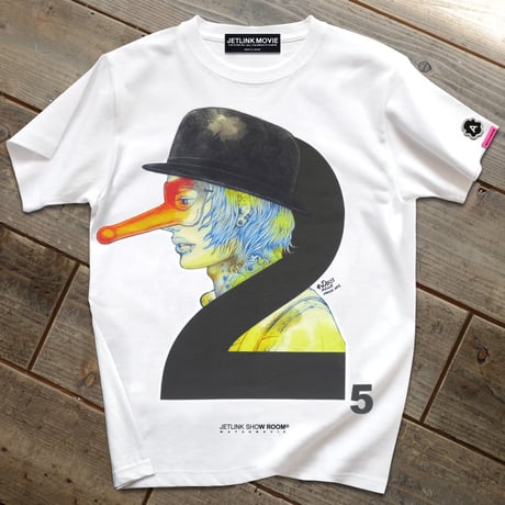彼の名は”A”暴力の時代に～JETLINK25周年記念 THE FACE OF VIOLENCE 25 T-SHIRTS