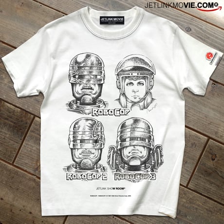 映画『ロボコップ』1～3作品の壁を超えた最後のTシャツが完成！