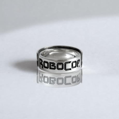 映画『ロボコップ』(1987年)より、ROBOCOP Silver Jewel Ring