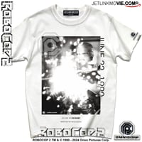 映画『ロボコップ２』(1990年)より、ROBOCOP 2 -FLASH AND BULLET- T-SHIRTS