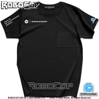 映画『ロボコップ』(1987年)より、ROBOCOP OMNI CORP T-SHIRTS