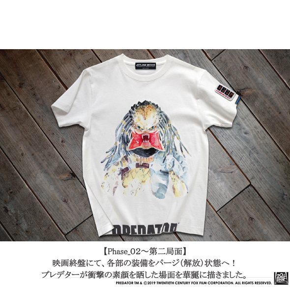 映画『プレデター』PREDATOR JUNGLE HUNTER T-SHIRTS Phase_