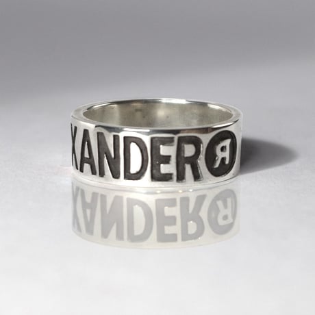 70年代名作バイオレンス映画をテーマに...ALEXANDER Silver Jewel Ring（R）