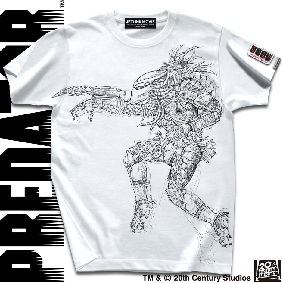 映画『プレデター』PREDATOR HUNTING T-SHIRTS 映画『プレデター』PREDATOR HUNTING T-SHIRTS