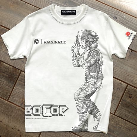 映画『ロボコップ』(1987年)より、ROBOCOP Anne Lewis T-SHIRTS/VanillaWhite