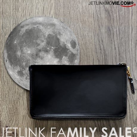 WOLF AND THE MOON WALLET 浅草三代目「山崎靴商店」謹製 長財布（無地版）