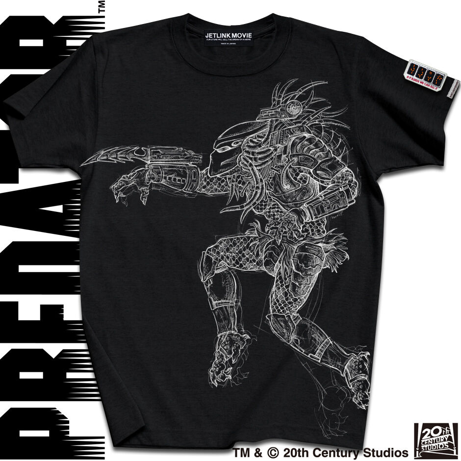 ひっぴ 新品 プレデター Tシャツ XL ブラック 映画 映画『プレデター』PREDATOR HUNTING T-SHIRTS | JETLINK