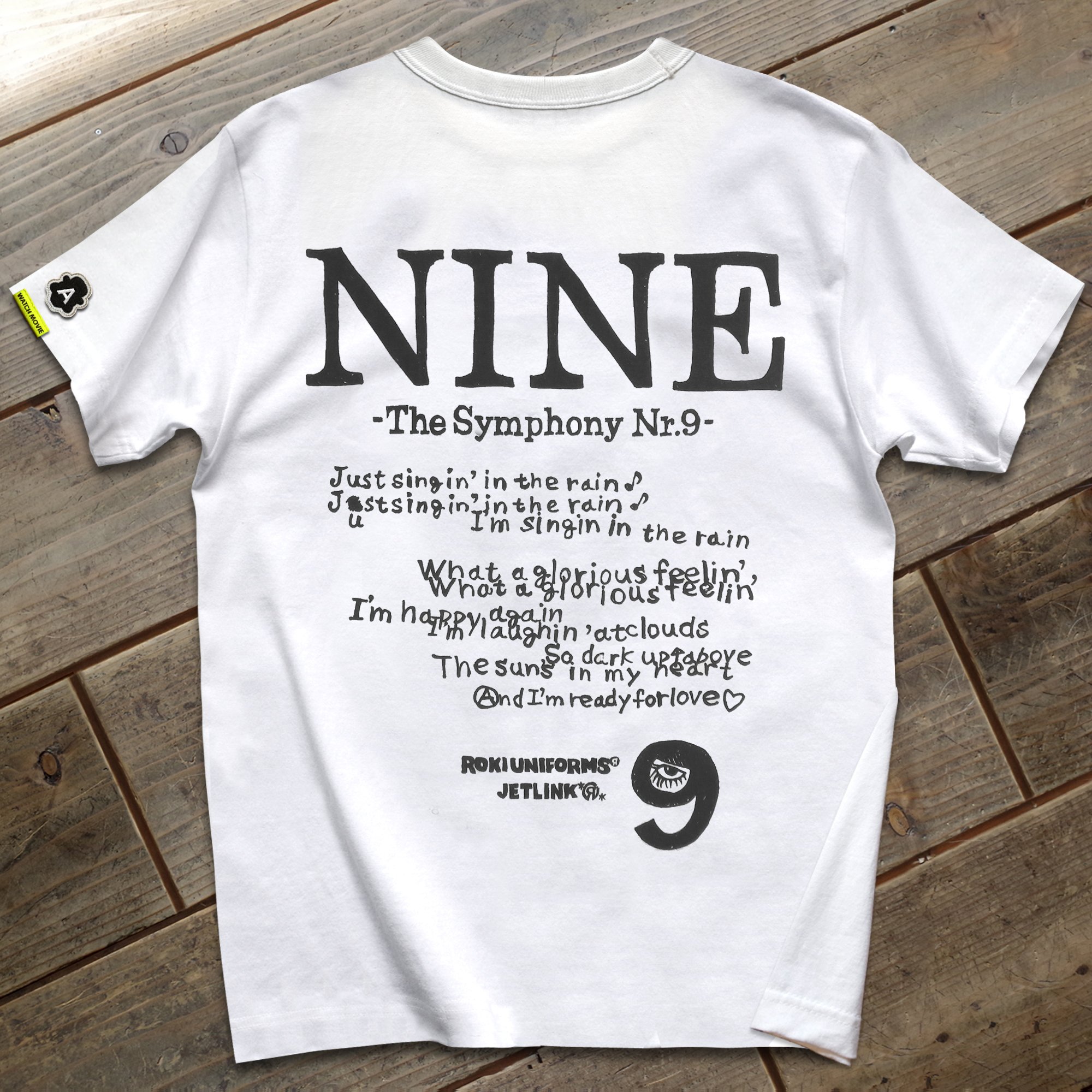 JETLINK ROKI UNIFORMS 名作ナンバー　9 Tシャツ　L original
