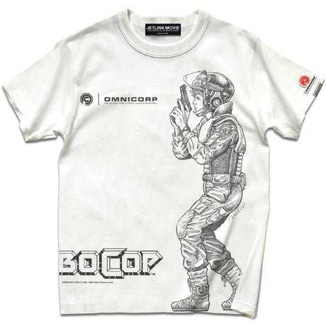 映画『ロボコップ』(1987年)より、ROBOCOP Anne Lewis T-SHIRTS/VanillaWhite