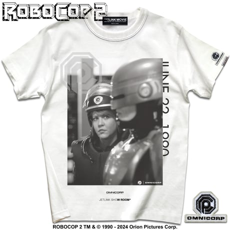 映画『ロボコップ２』(1990年)より、ROBOCOP 2 -HIS BEST PARTNER- T-SHIRTS