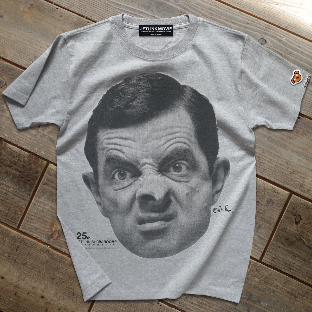 JETLINK25周年記念 MR.BEAN（ミスター・ビーン）THE FACE T-SHIRT