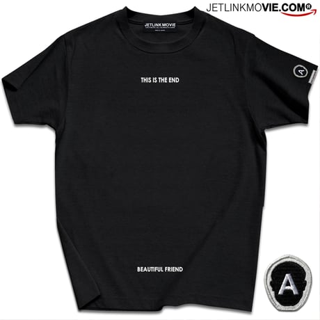 不朽の戦争映画をテーマに...THIS IS THE END T-SHIRTS/BLACK