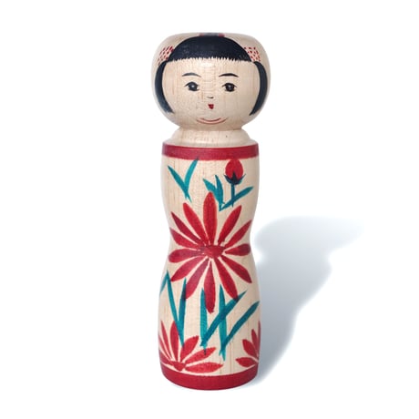 MINGEI JETLINK 秋田県由利本荘/佐藤こずえ作 長谷川清一古型こけし