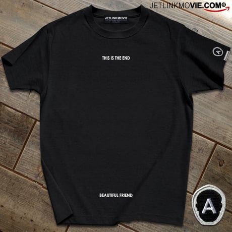 不朽の戦争映画をテーマに...THIS IS THE END T-SHIRTS/BLACK