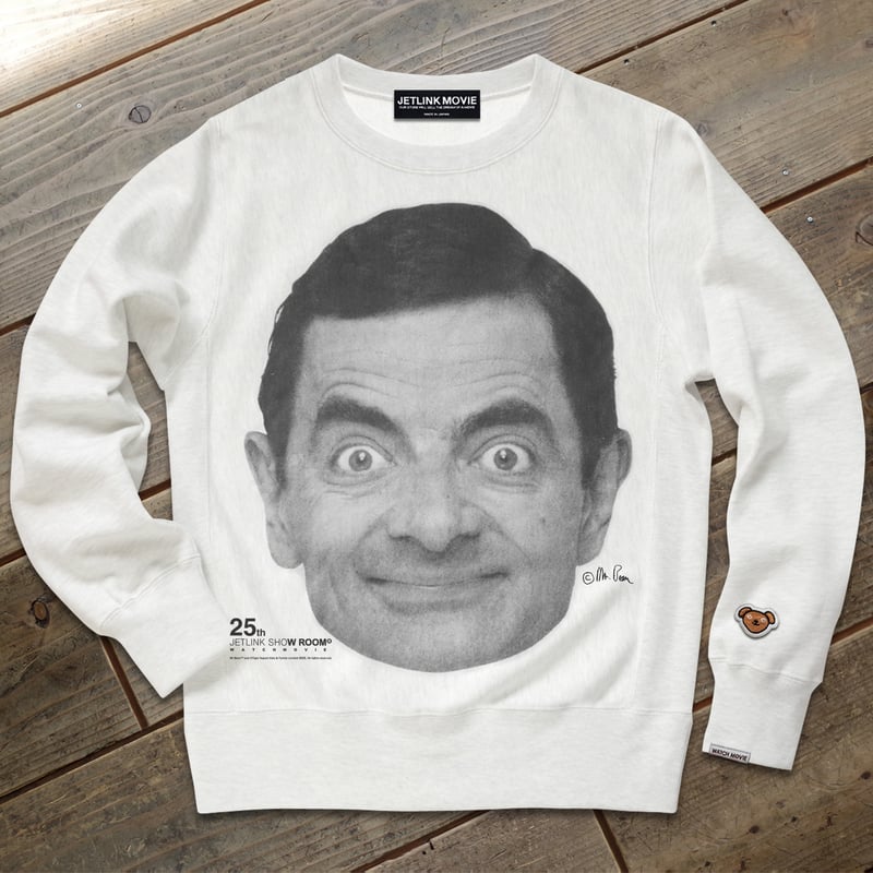 ミスタービーンさん専用 JETLINK25周年記念 MR.BEAN（ミスター・ビーン）THE FACE SWEAT S