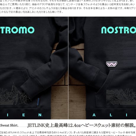 東京コミコン2022開催記念 THE NOSTROMO LV-426 HOODY 蓄光ブルー版
