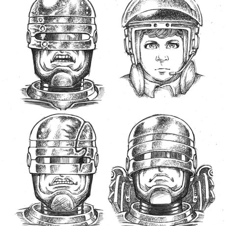 映画『ロボコップ』1～3作品の壁を超えた最後のTシャツが完成！