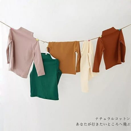[予約商品 789]タートルネックシャツ