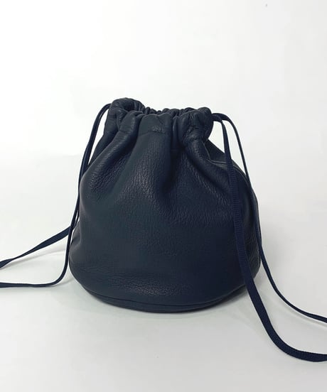 MILITARY LEATHER PURSE (NAVY)
