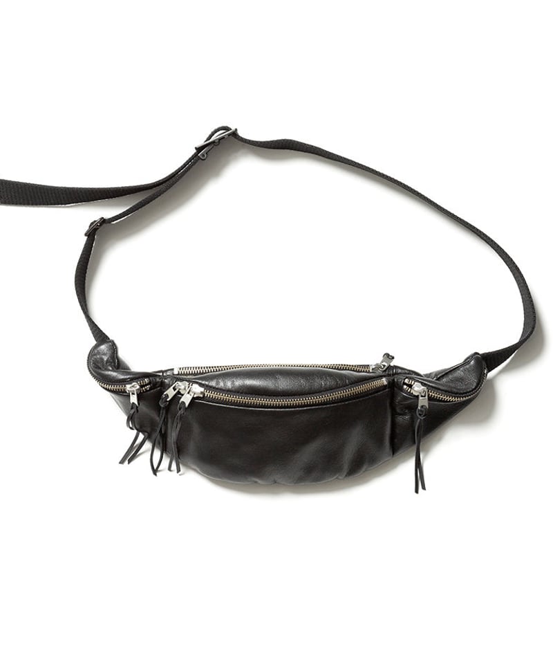 Faux leather bum discount bag