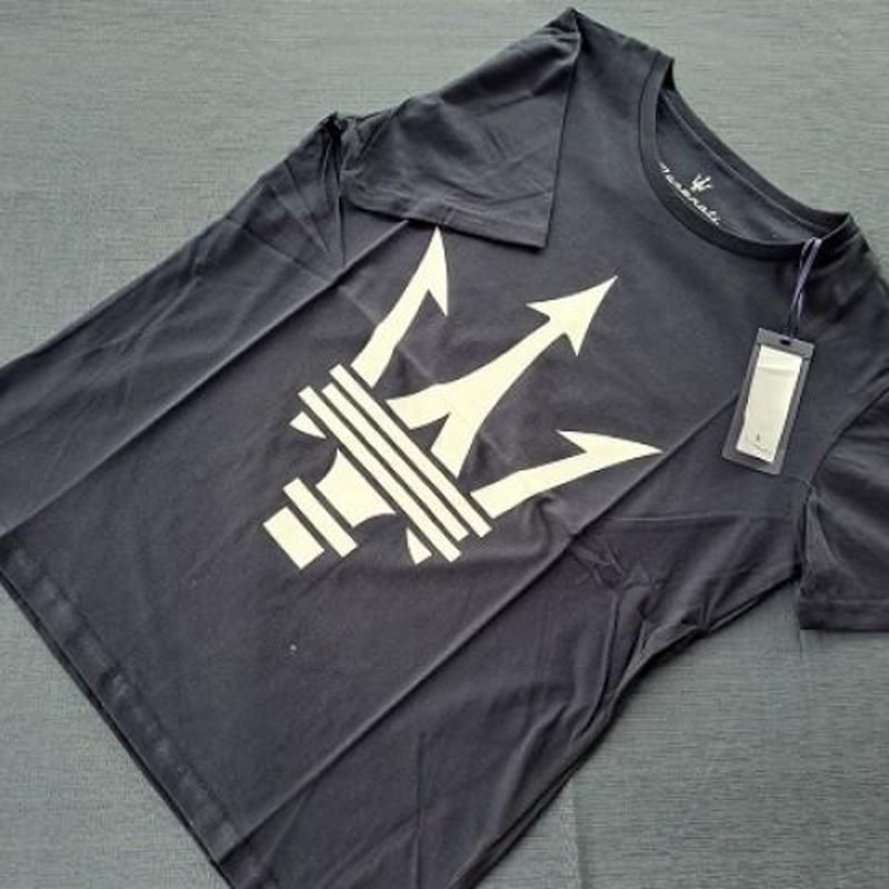 MASERATI トライデントTシャツ ネイビー XS | Miracolare