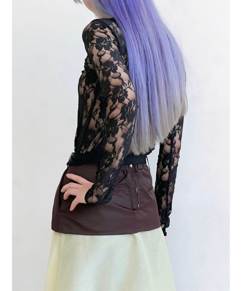 layered long skirt | KISHIDAMIKI layered long skirt | KISHIDAMIKI