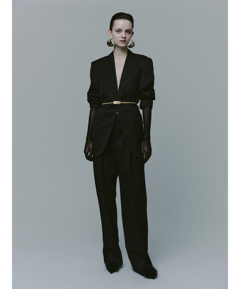 tailored over jacket with ID leather card (bl tailored over jacket with ID leather card (bl