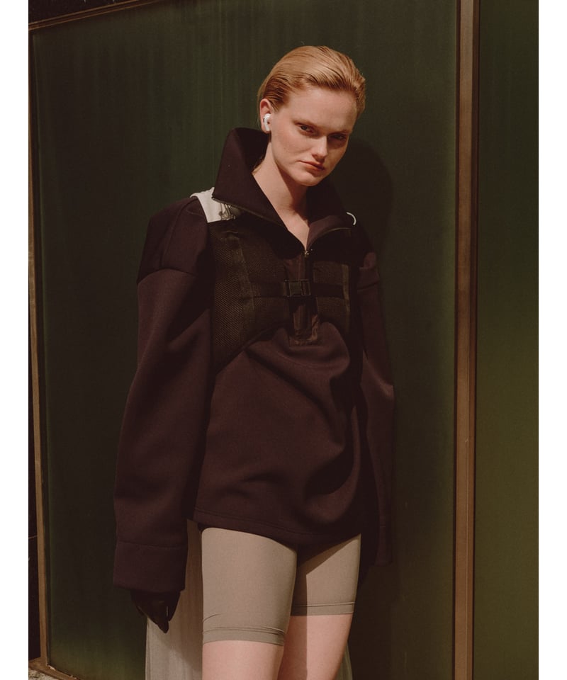 tec tulle dress - grey | KISHIDAMIKI