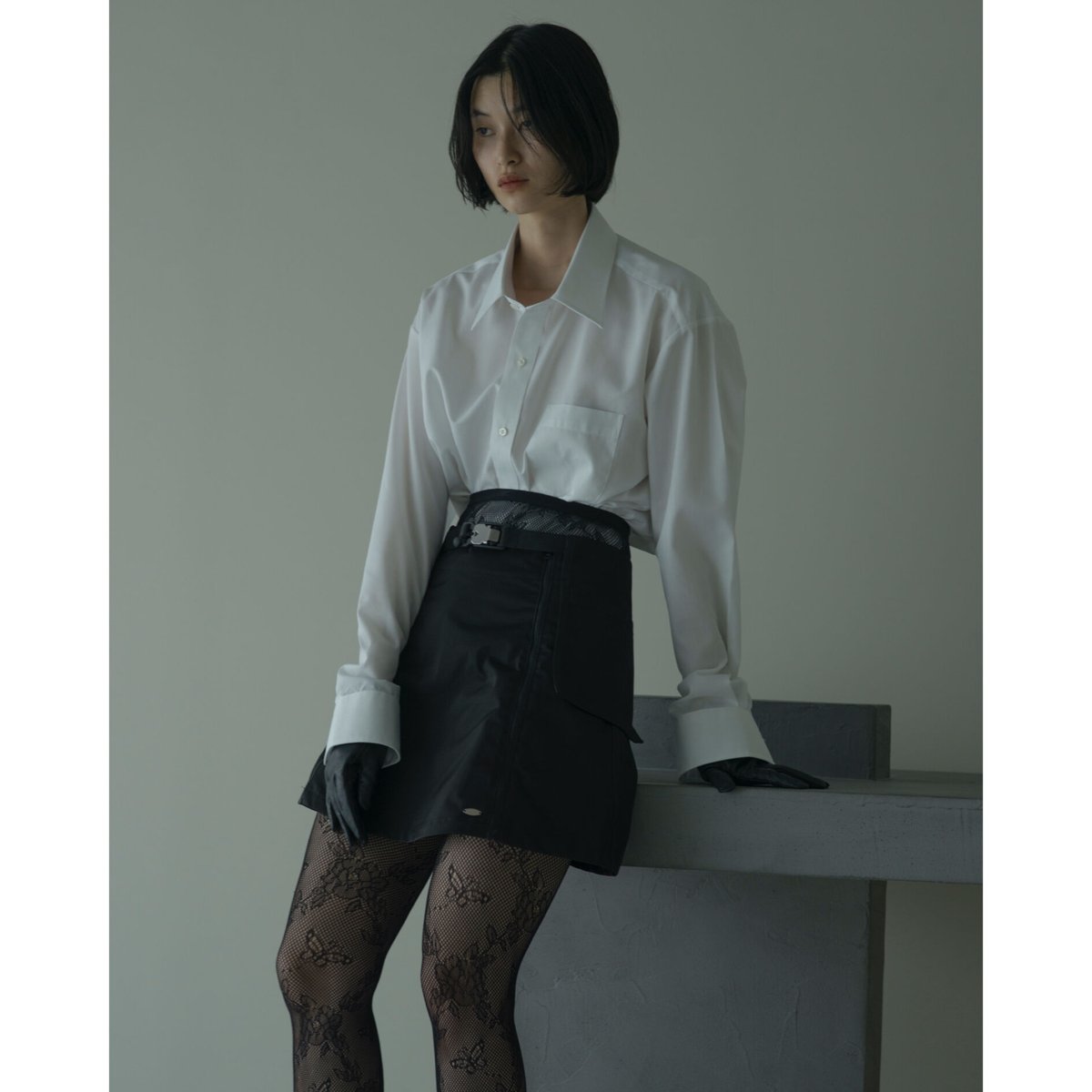 adjustment tec skirt | KISHIDAMIKI