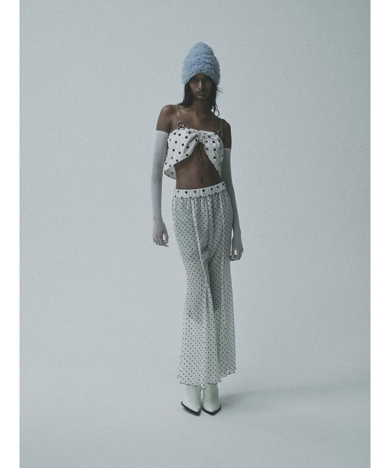 トップス kishidamiki chain bra (DOT WHITE) kishidamiki chain bra ( DOT WHITE )