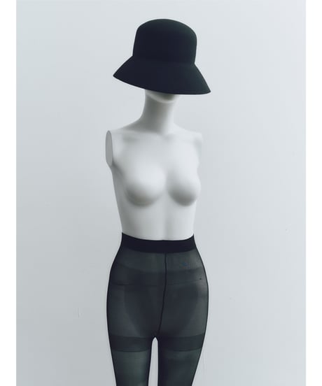 専用新品　KISHIDAMIKI angola cloche hatブラウン帽子 angola cap - mulch | KISHIDAMIKI