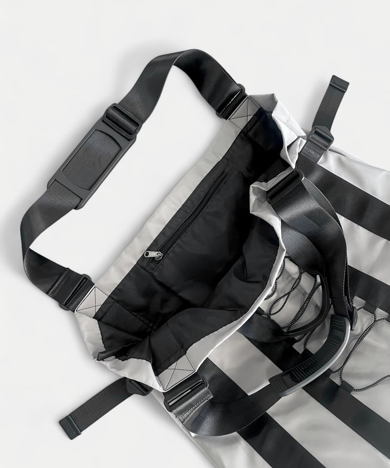 kishidamiki トートバッグ oversized 2way bag ( black ) | KISHIDAMIKI