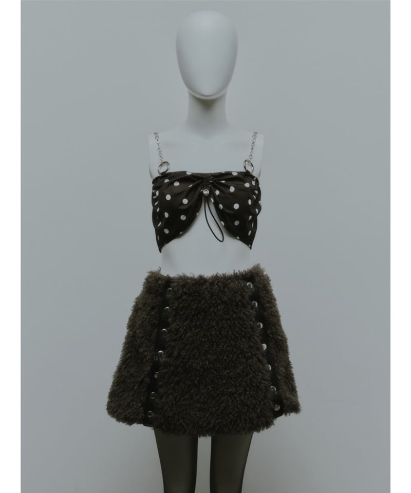 chain bra ( DOT BLACK ) | KISHIDAMIKI chain bra ( DOT BLACK ) | KISHIDAMIKI