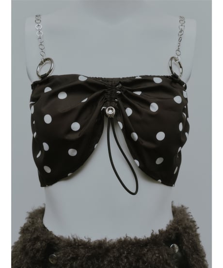 KISHIDAMIKI polka dot flare trousers KISHIDAMIKI polka dot flare trousers