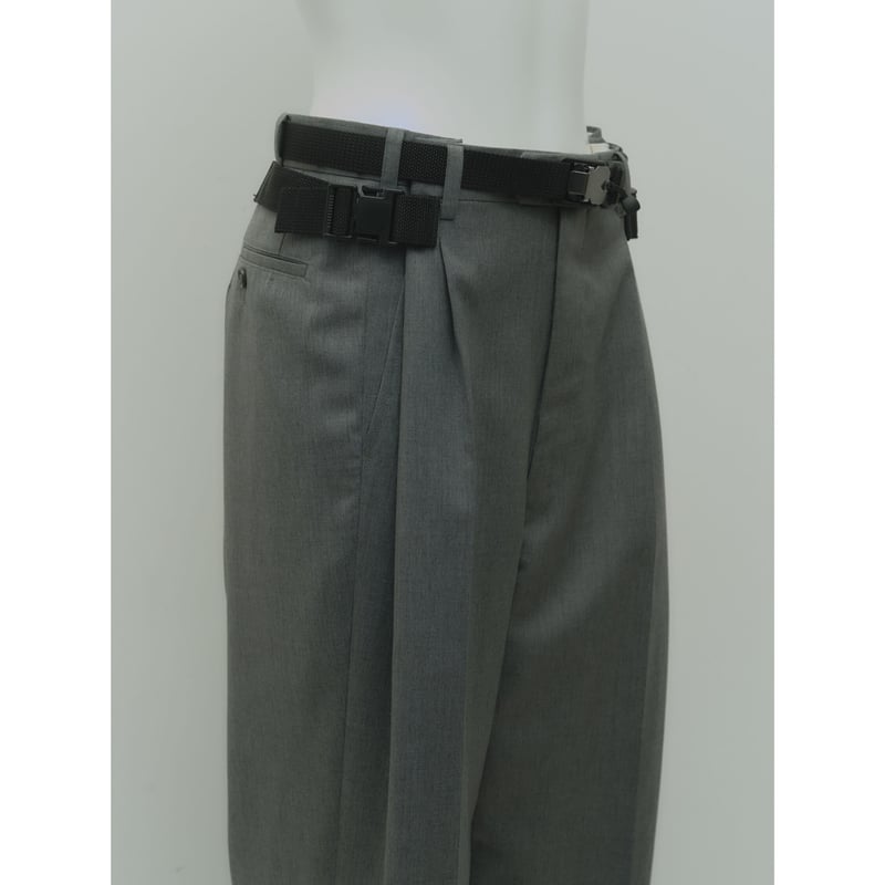 adjustment trousers - grey (length long) | KIS...