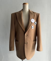 "house" melton jacket (camel)