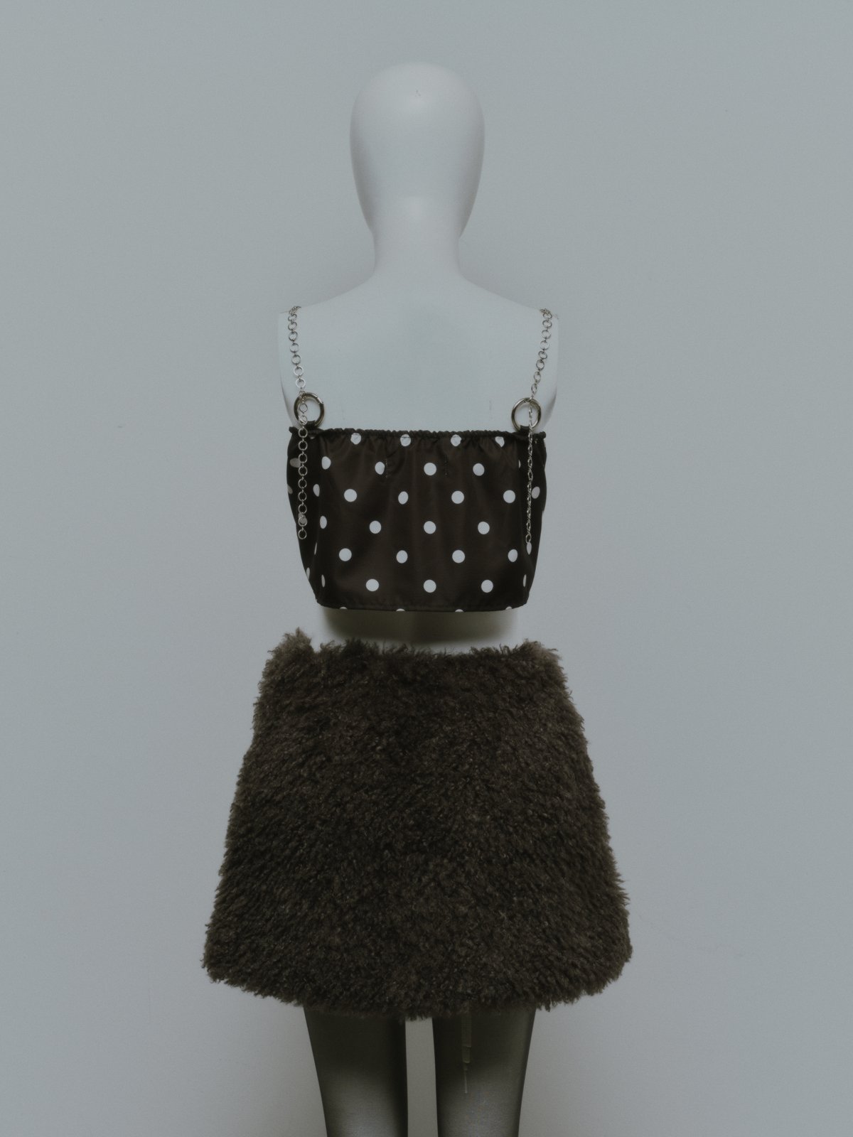 KISHIDA MIKI poodle fur mini skirt 【公式通販】