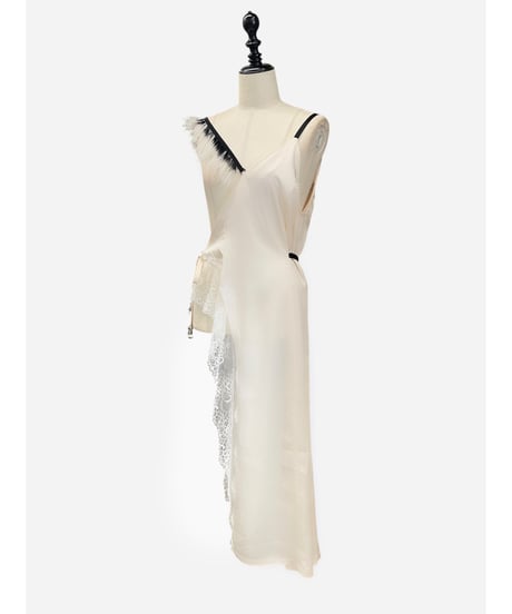 【新品】kishidamiki Adjustment dress adjustment trousers #black - (length - long） |