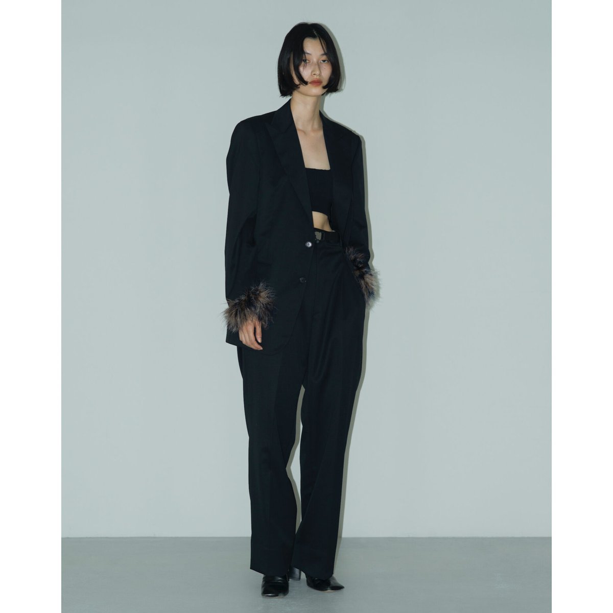 adjustment trousers #black - (length - short) adjustment trousers #black - (length - short)