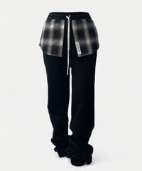 adjustment trousers - light grey (length long)