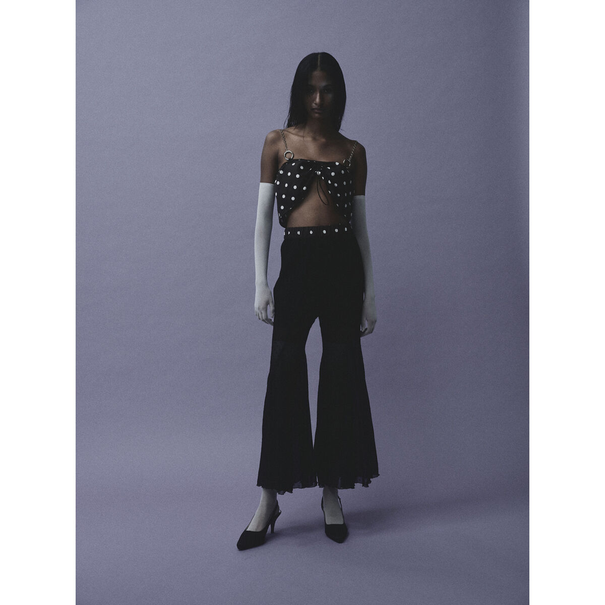 chain bra ( DOT BLACK ) | KISHIDAMIKI chain bra ( DOT BLACK ) | KISHIDAMIKI