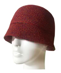 専用新品　KISHIDAMIKI angola cloche hatブラウン帽子 angola cap - mulch | KISHIDAMIKI