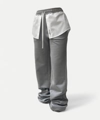 adjustment trousers - light grey (length long)