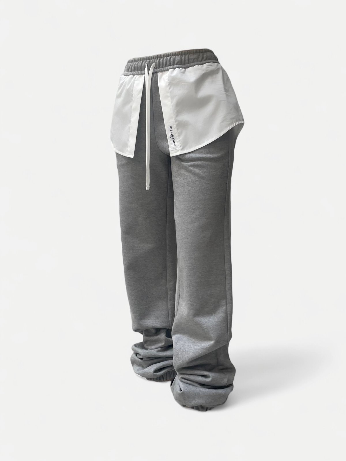 loose sweat trousers (GREY) | KISHIDAMIKI
