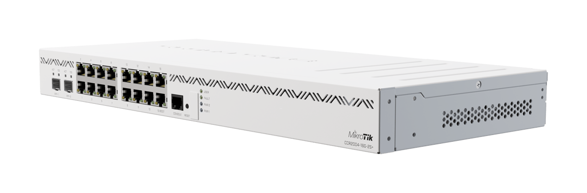 ルーター・ネットワーク機器 MikroTik CCR2004-16G-2S+PC Amazon.com: Mikrotik CCR2004-16G-2S+ 16x Gigabit Ethernet
