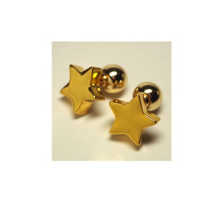 星のピアス