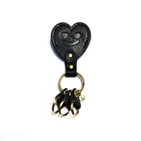 Daddy's Smile key ring (黒）
